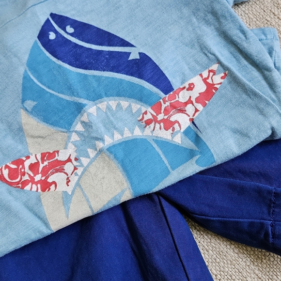 GAP SHORTS AND T-SHIRT - TODDLER BOY - Picture 5 of 9